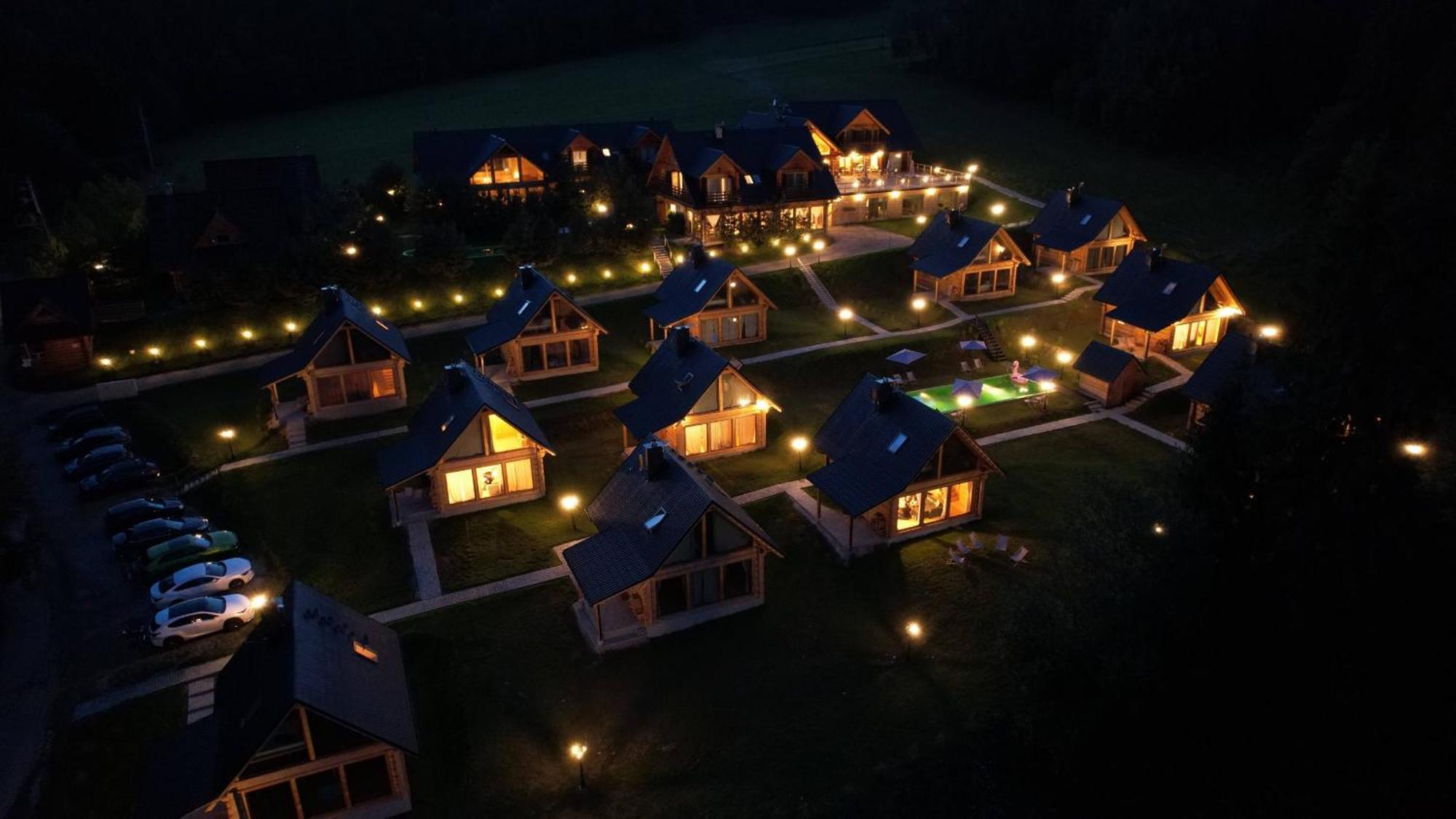 Domki Z Dostepem Do Spa I Restauracji Łapsze Niżne Exterior foto