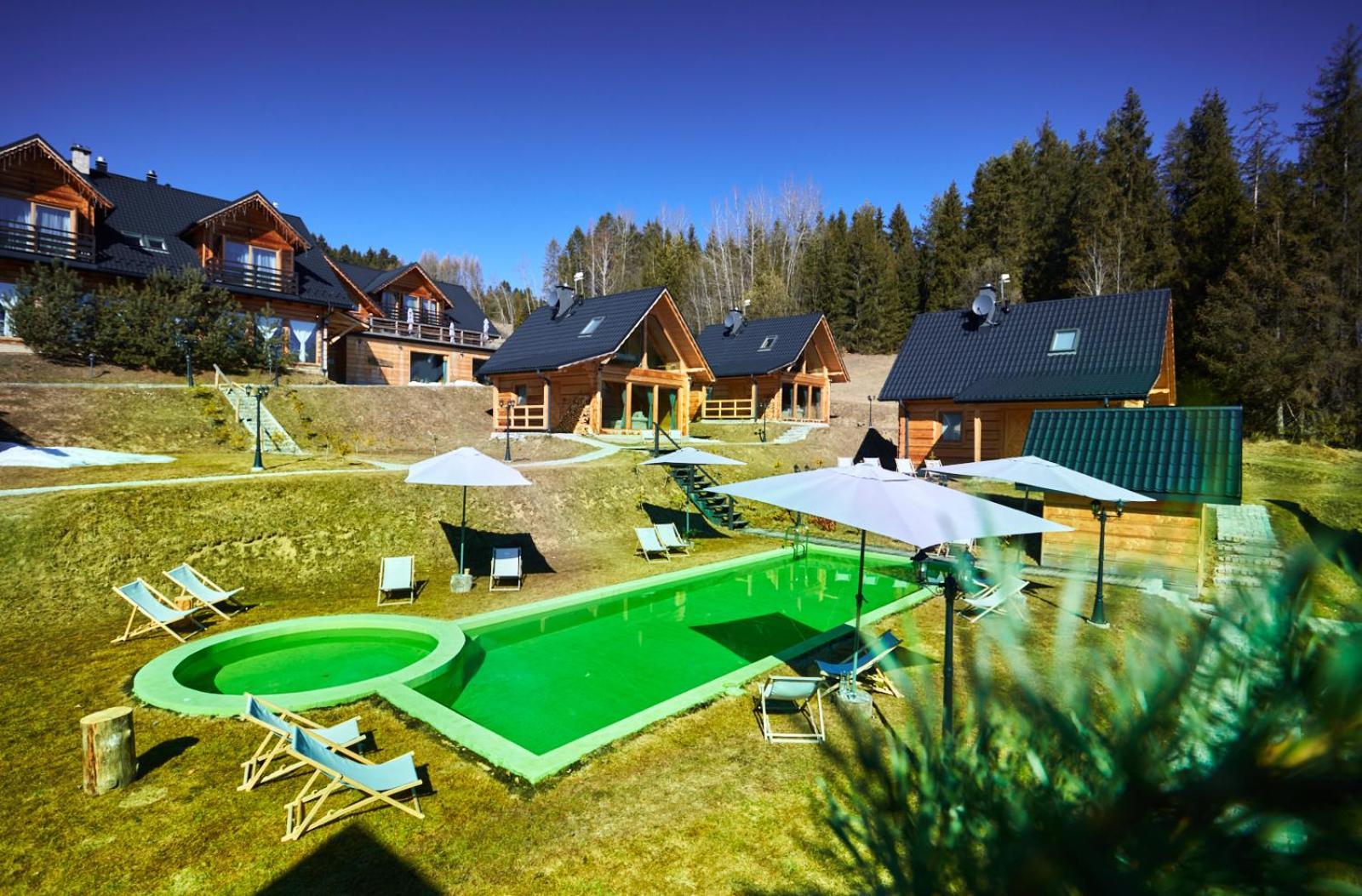 Domki Z Dostepem Do Spa I Restauracji Łapsze Niżne Exterior foto