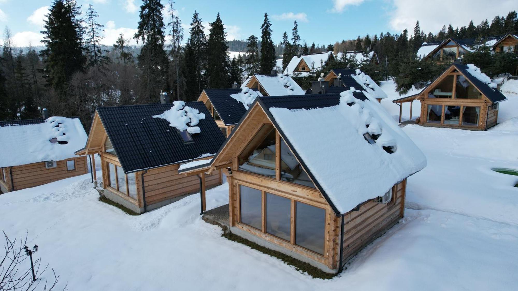 Domki Z Dostepem Do Spa I Restauracji Łapsze Niżne Exterior foto